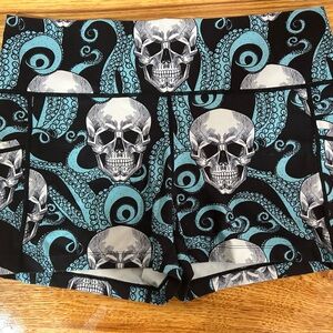 CVG Skull-Octopus Women Shorts